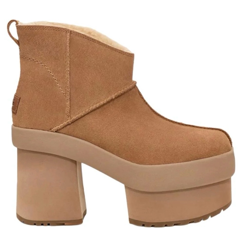 Ugg New Heights Platform Mini Chestnut